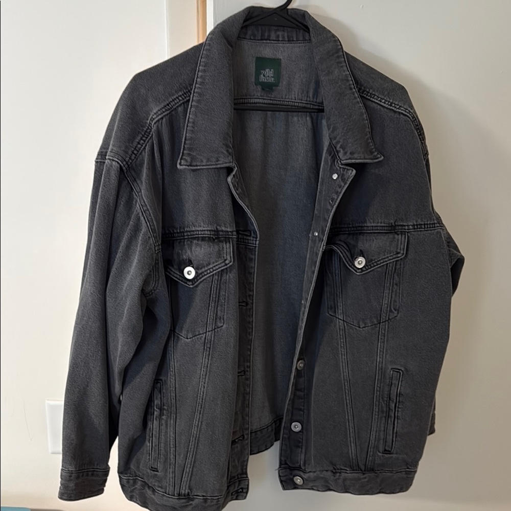 Women's Black Denim Jacket